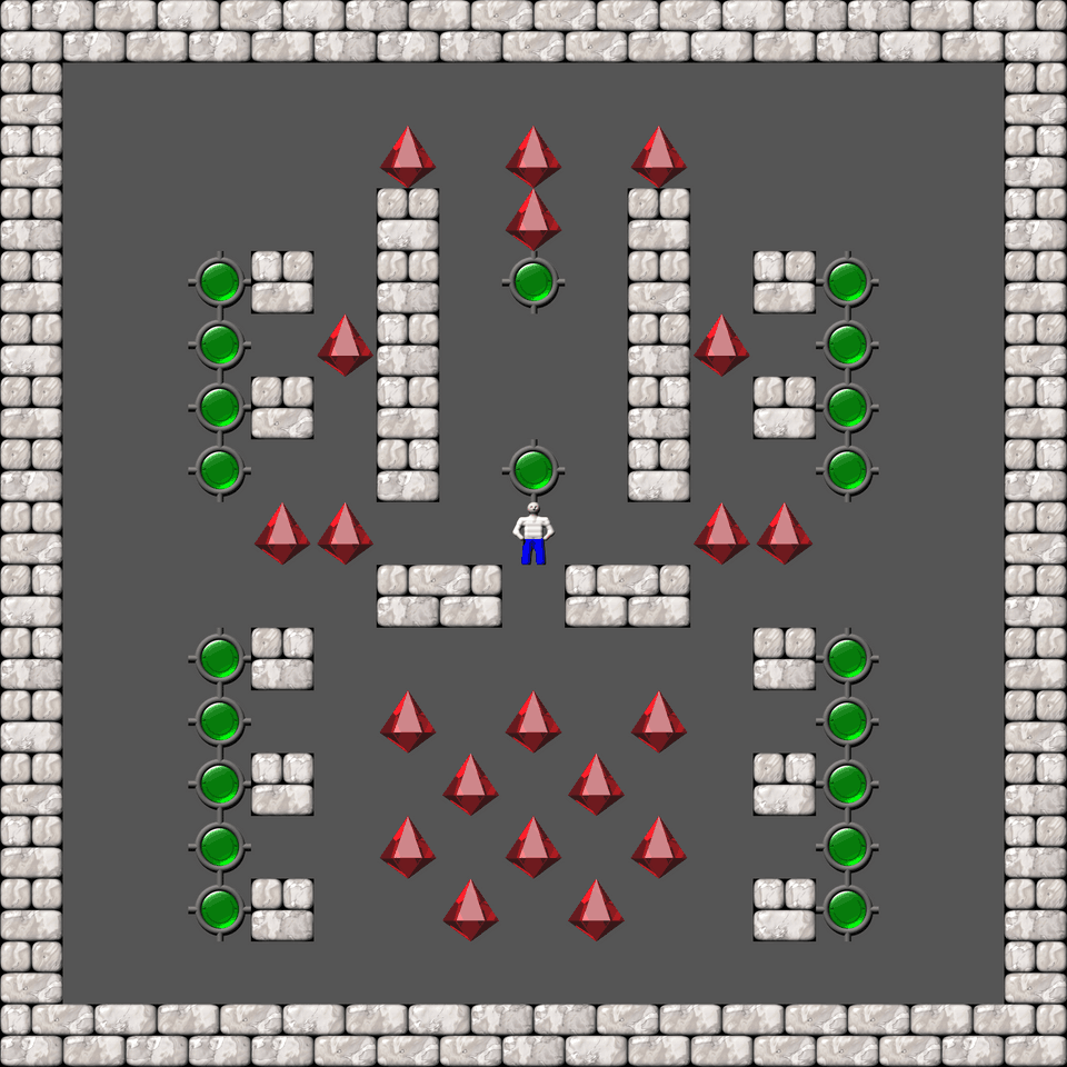 Sokoban Mass Remodel level 1792